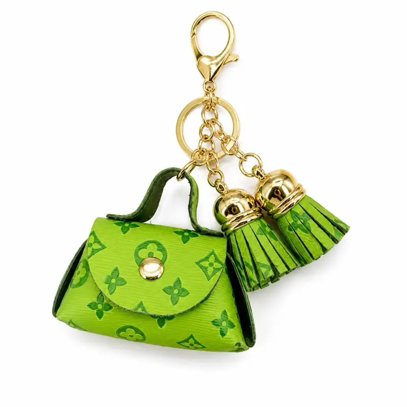 Monogram Embossed Keychain