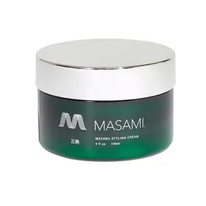 MASAMI Mekabu Hydrating Styling Cream Hair Styling | Sulfate Free | Salon Quality | Cruelty Free | Vegan | All Hair Types & Textures | Haircare | Aloe | No Frizz Gel Aloe Vera | Light Fresh Scent