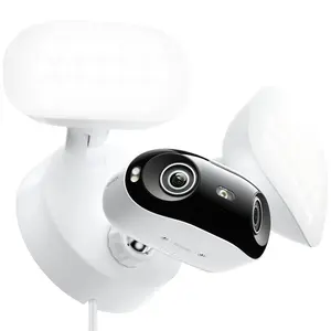 Reolink Elite Pro Floodlight PoE 16MP Dual-Lens Security Camera 180° Panoramic View 2800LM Adjustable Color Temperature Person/Vehicle/Animal Detection