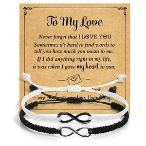 Matching Couple Bracelets Gifts for Girlfriend Boyfriend BirthdayGifts for Her Him Anniversary Wedding Gift