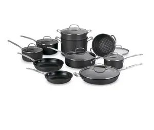 Cuisinart Chef's Classic 17-Pc. Nonstick Hard-Anodized Cookware Set