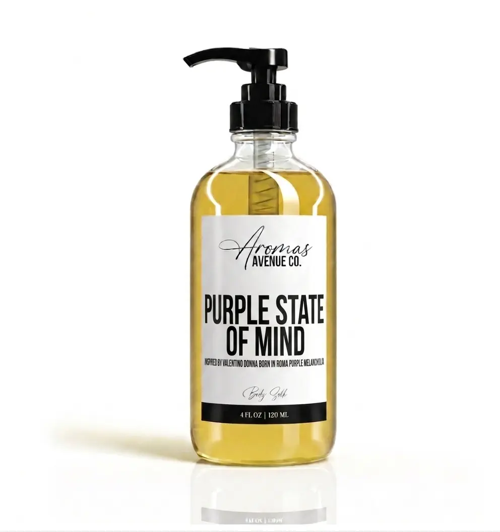 Purple State Of Mind Luxury Body Silk