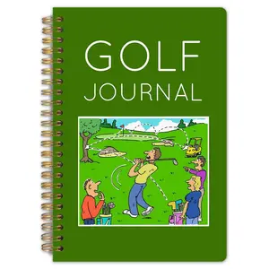 1 piece 1 piece 1 piece 1 piece 1 piece Golf Diary Book, Spiral-bound Golf Practice Manual, Portable Golf Scorekeeper and Course Planner, Durable Golf Holiday Notebook Gift, Suitable for Golf Enthusiasts, Travel-Friendly Golf Notebook