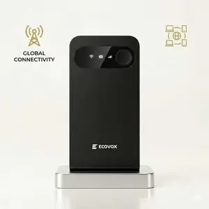 ECOVOX 4G LTE High Speed Wireless WiFi Mobile Hotspot 2026 - No SIM Card Required, No Contract, 9 Connected Devices, Multiple Networks, Portable Internet for Campers, Travels, Free 1GB Local Data Tri-Band, High Speed Wifi, Wireless Wifi Hotspot