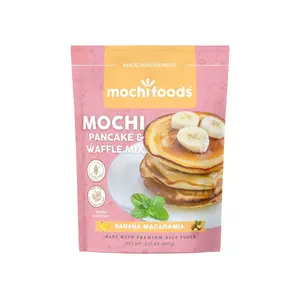 Gluten Free Mochi Pancake Mix Banana Macadamia