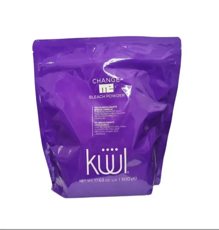 KUUL Color System Bleach Powder with Keratin for Platinum Blonde Hair, Professional Fast-Acting Hair Lightener, 17.63oz (500g), Body Care
