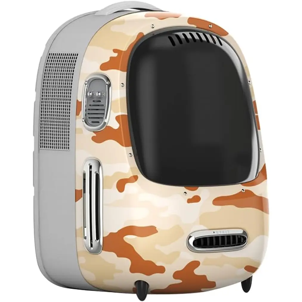 PETKIT Cat Backpack Carrier with Inbuilt Fan & Light, Airline-Approved Pet Backpack Bubble for Kitty Small Dog