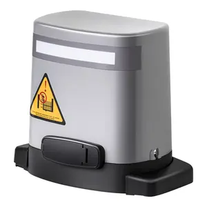 VEVOR 280W Solar Gate Opener 1799lbs Electric Gate Opener Chain Drive 2 Remotes