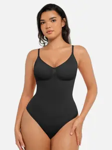 Smooth Contour Tummy Control Seamless Bodysuit
