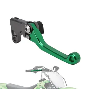 Dirt Pit Bike Brake Lever Pivot Levers Adjustable CNC for Kawasaki KLX 110 2010-2023 KLX110L 2010-2023