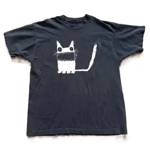 Y2K cat graphic tee Size S-5XL