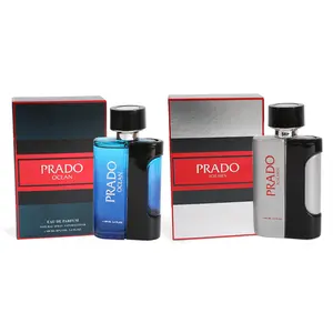 Men's Cologne Bundle - Prado & Prado Ocean Natural Spray Cologne for Men - 100ml/3.4fl.oz. each