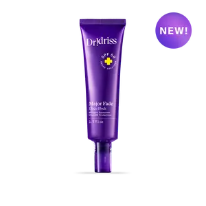 Major Fade Disco Block SPF 50 - Brightening, Whipped Facial Sunscreen with UVA/UVB Protection Skin Repair