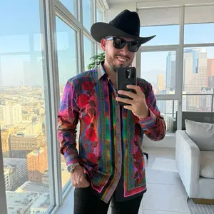 ROYAL GREEK RHINESTONE LONG SLEEVE (SLIMFIT)