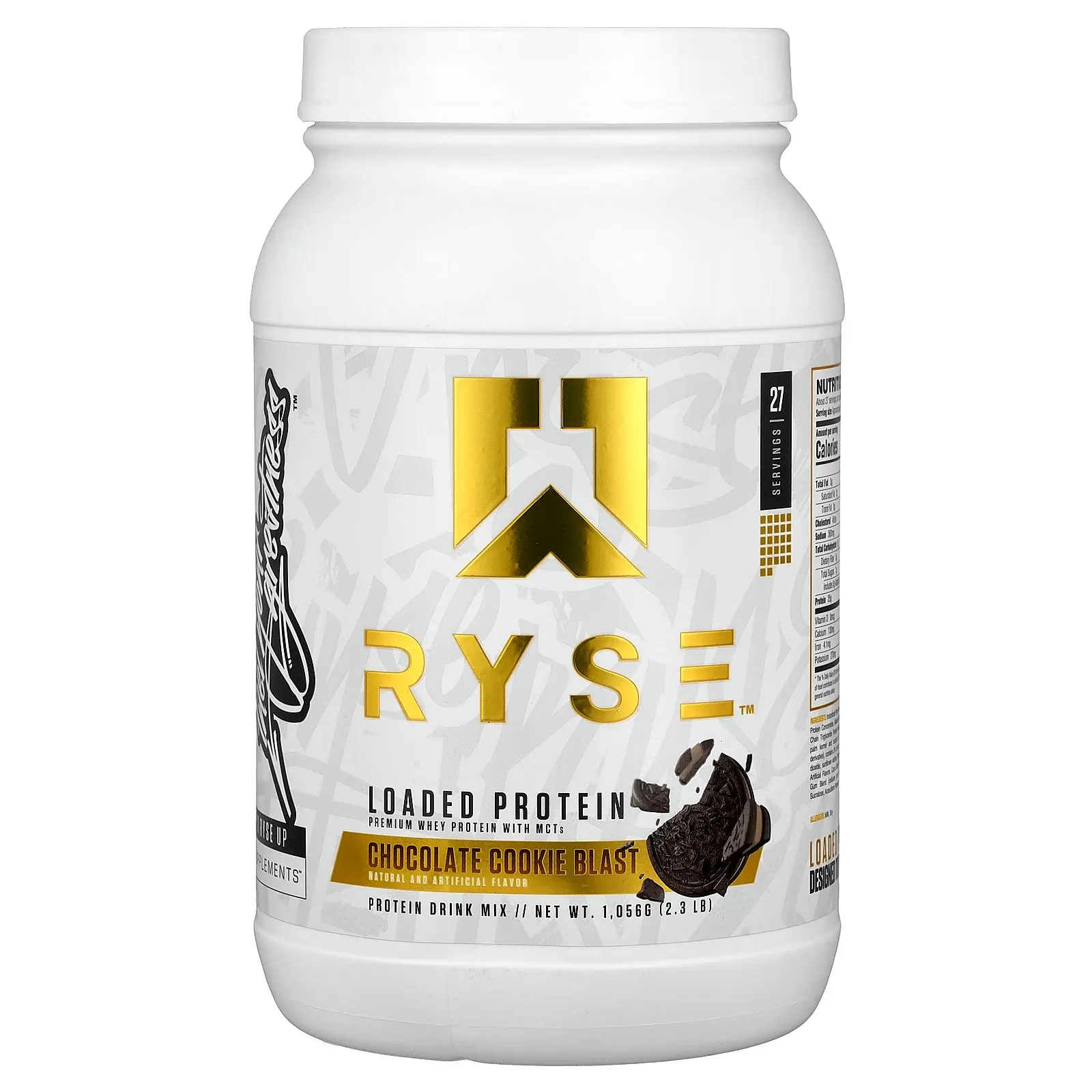 RYSE Loaded Protein, Chocolate Cookie Blast, 2.3 lbs (1,056 g)