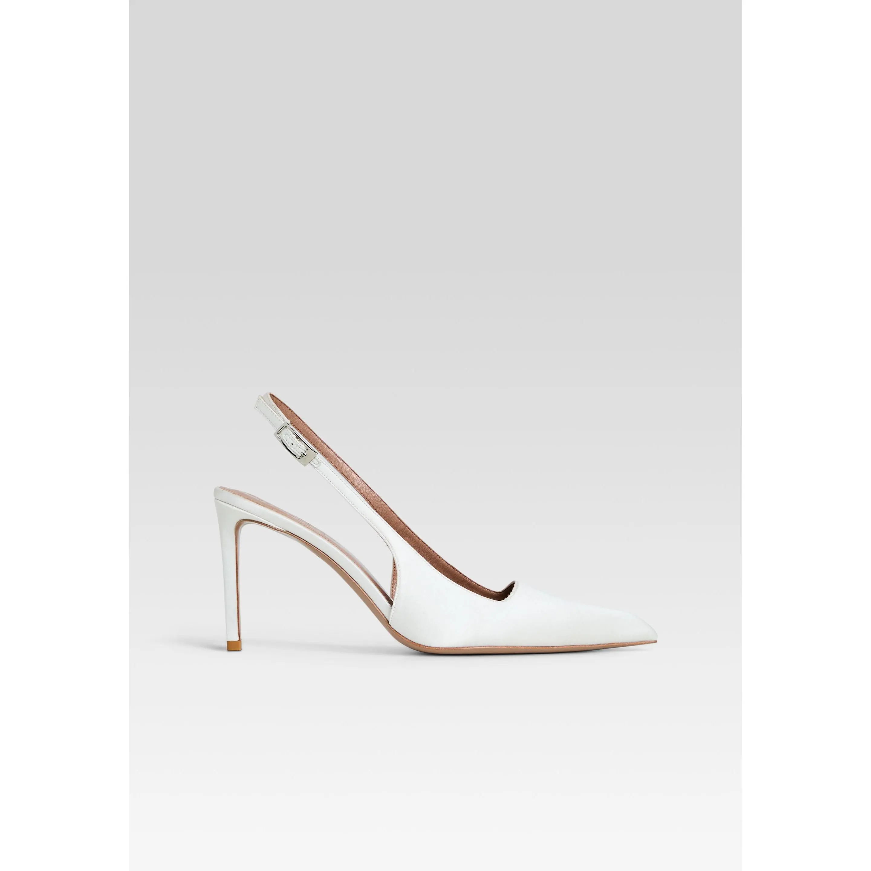 Evelyn Satin Slingback