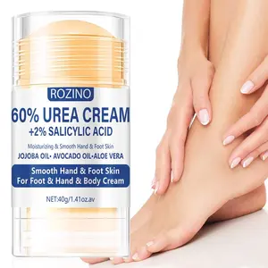 60% Urea Hand & Foot Cream with Aloe Vera and Jojoba Oil, Moisturizing Hand & Foot Care Cream for Dry Cracked Skin, Nourishing Foot Care Product for Women & Men, Moisturizer Moisture Hydrate Hydrating Exfoliating Foot
