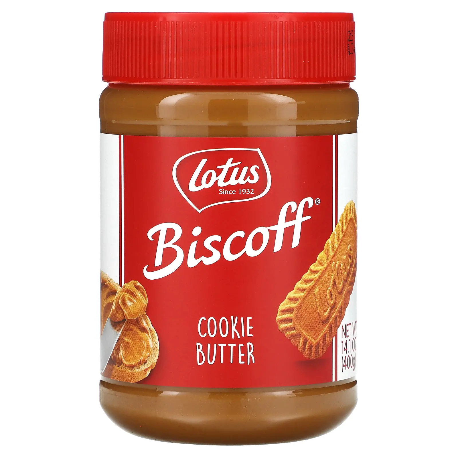 Biscoff Cookie Butter, Creamy, 14.1 oz (400 g)