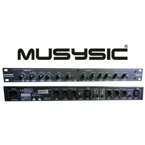 Professional 2/3/4-Way Audio Stereo Sound Processing Crossover MU-CO4W