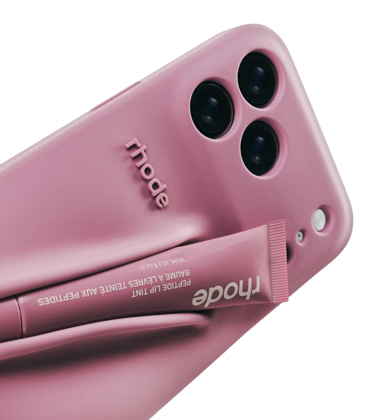 Rhode Latest Magnetic SNAP-ON LIP CASE for With MagSafe Case  Lip Gloss Holder Phone Cases Portable iPhone Case (11–17 Series)