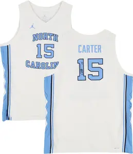 Vince Carter North Carolina Tarheels Autographed Jordan Brand Replica Jersey - Fanatics Authentic Certified