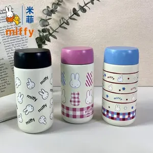 Miffy's New Insulated Cup Kawaii Cartoon Mini Pocket Multi-Color Stainless Steel Insulated Girl Portable Outdoor Drinking Cup