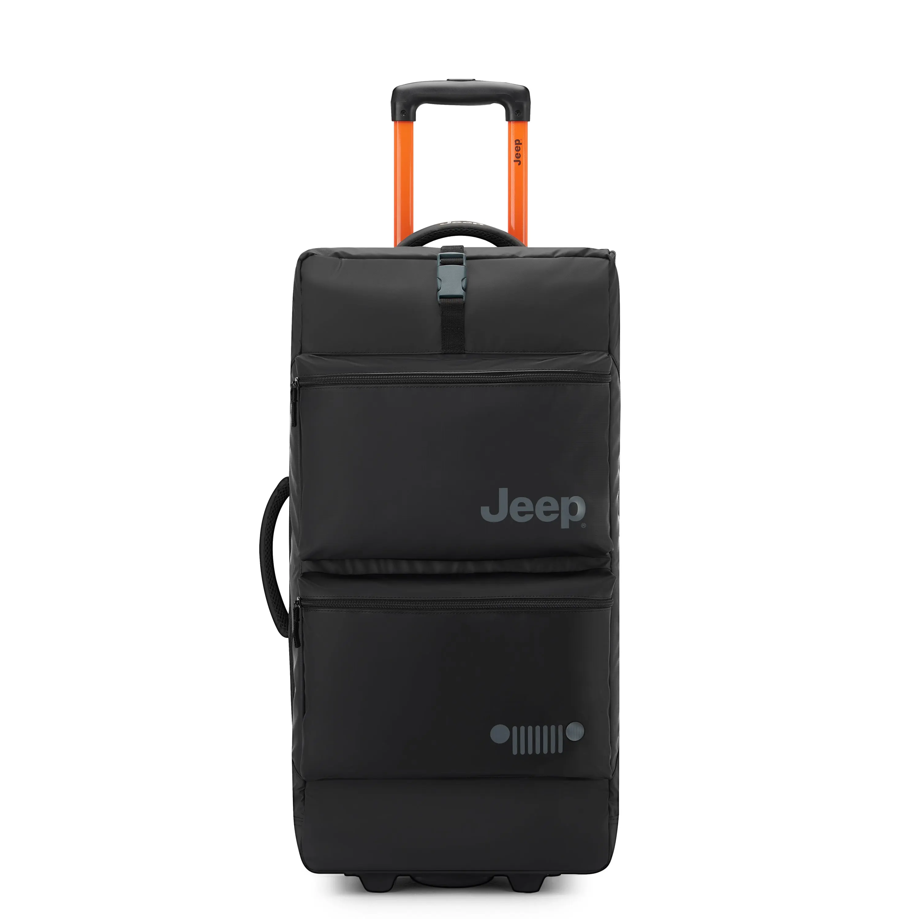 Jeep JS006B Two Wheel Rolling Travel Duffle Bag (27 Inch)