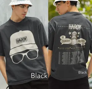Vintage HARDY Tour T-Shirt, Retro 90s Style Concert Graphic Tee, Music Merch, The Country! Country! Tour Shirt, Hardy Apparel Gift For Fan Lovers, Womenswear Menswear Cotton Short sleeve