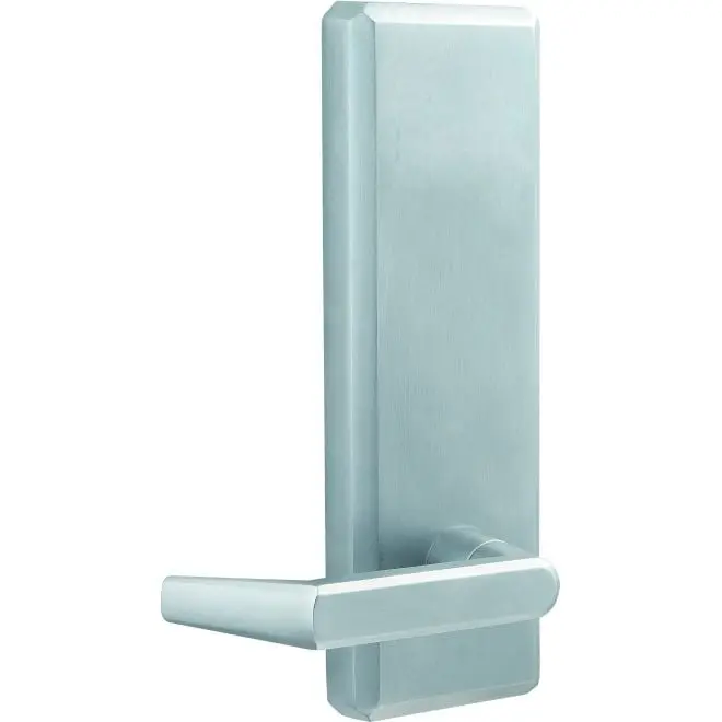 K2 QET130E626 Stanley Commercial Hardware Sierra Passage Escutcheon Lever Trim, Satin Chrome