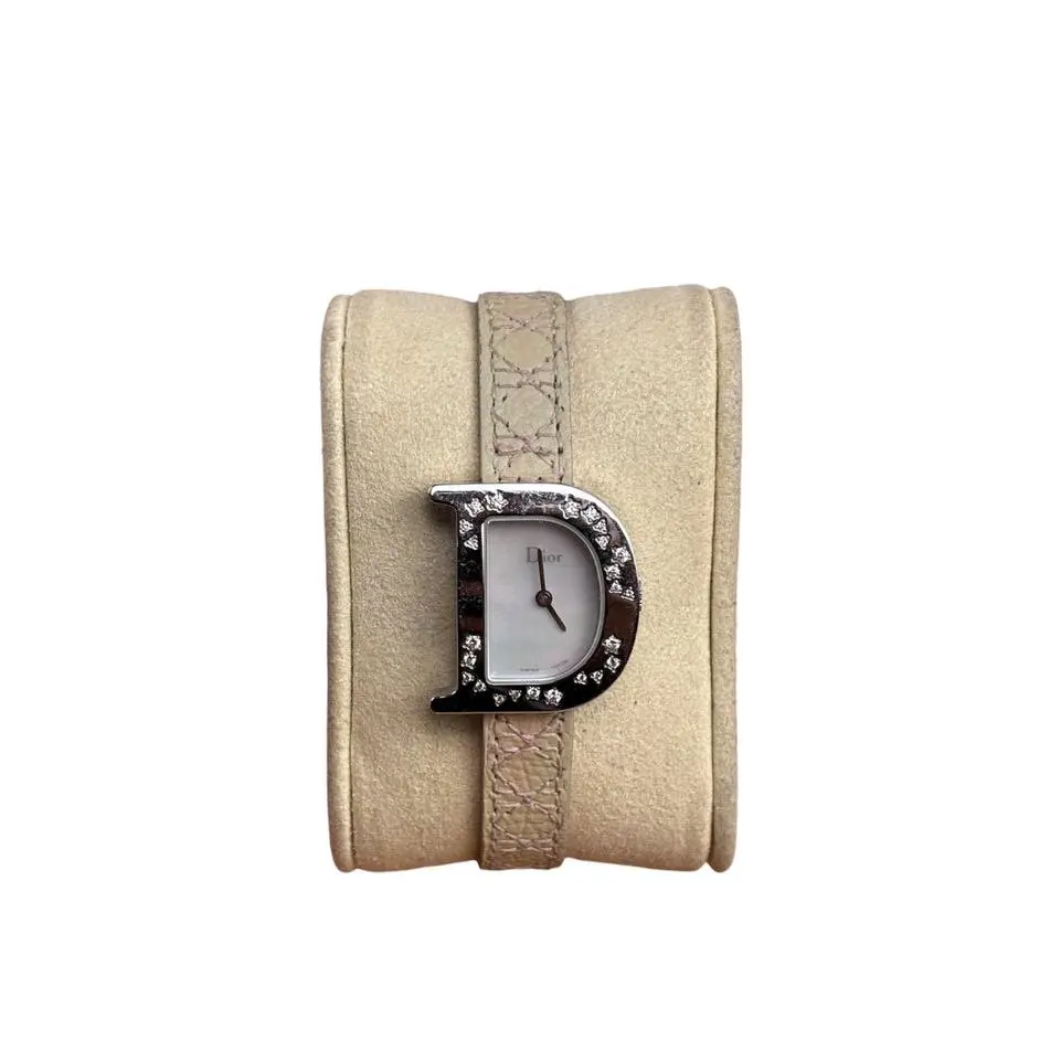 Pre-owned Christian Dior Vintage Simply Dior D Logo Watch
