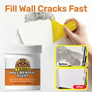 Quick Wall Repair Putty - Filler Paste, Prevents Cracks, Durable and Long-Lasting, Easy to Use, Repairs Holes, Scratches, Gypsum Board Damage