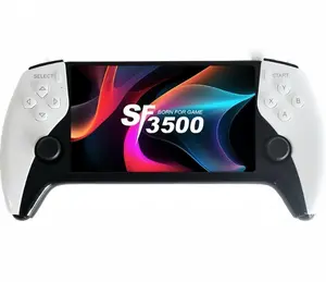 Upgraded  SF3500 Retro Handheld Game Console-Handheld Game Console with HD 5.5-inch IPS Screen Classic Video Games Supports TV Connection,14+ Emulators Protection
