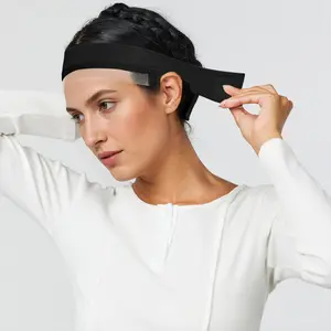 Hair Band with Grip Straps, Transparent Lace Front for Smooth Non-Irritating Surface, Comfortably Secures Wigs, 1 Piece