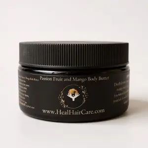Passion Fruit & Mango Body Butter (8oz) Deep Hydration for Eczema Relief & Everyday Skin Health