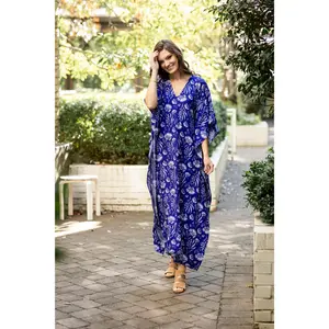 Endless Fit™ Marrakech Blue Long Caftan