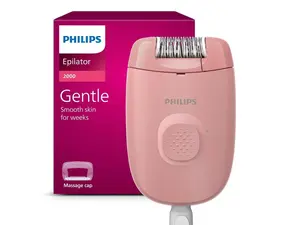 Philips Compact Hair Removal Epilator Series 2000 for Women - Corded with 1 Accessory (BRE227/00)