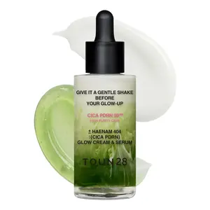 TOUN28 haenam404 glow cream&serum 169 fl.oz | CICA PDRN 99 | Makeup-Prep Serum