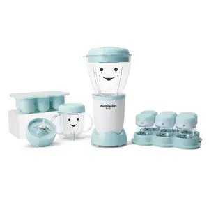 NutriBullet Baby Food Blender, 32-oz, Blue, NBY-50100