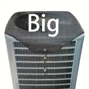 Waterproof and windproof air conditioning net, with mesh side, suitable for HVAC systems, rain shield (no electricity required) - Compatible with large airers, indoor air conditioner cover, air conditioning dust cover