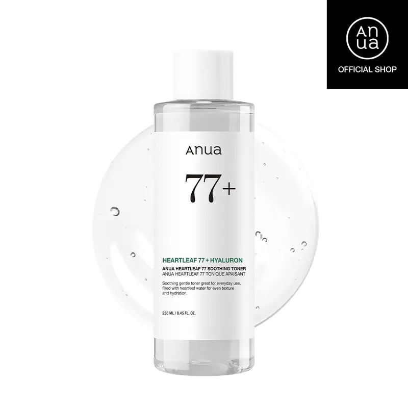 [Anua] Heartleaf 77% Soothing Toner for Hydrating 8.45 fl.oz. (250ml) ｜Layering toner, Fungal Acne safe skincare, korean skin care