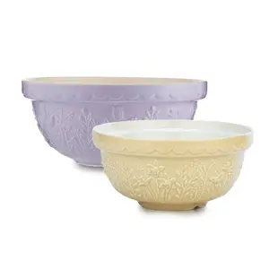 Mason Cash In The Meadow Mixing Bowls (Set of 2) | Tulip & Daffodil