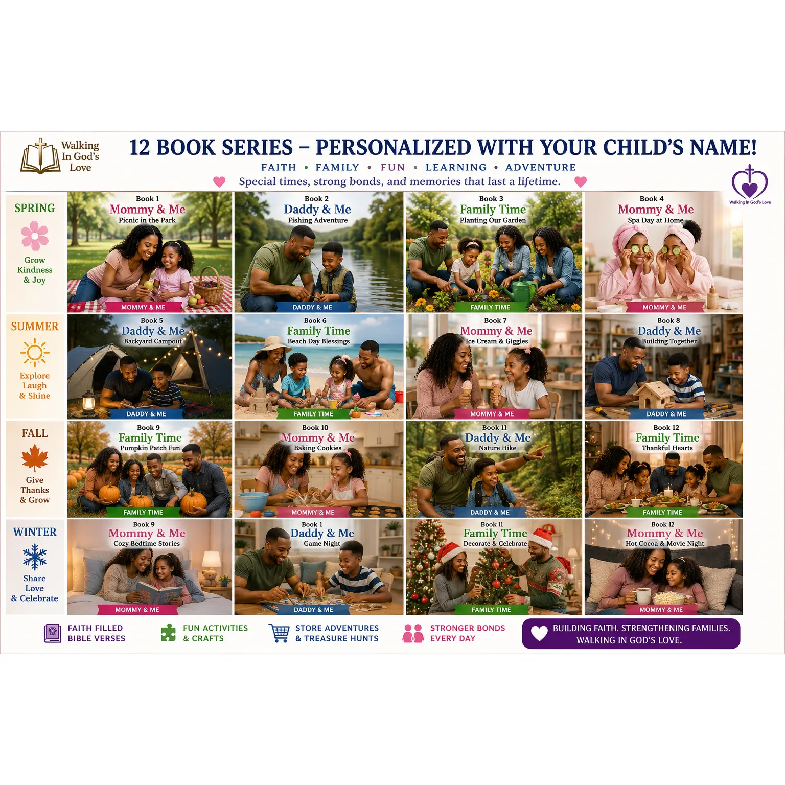 Book 5: Daddy & Me – Backyard Campout | Black Family Edition