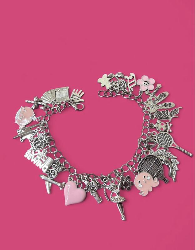 Full Silver With Light Pink