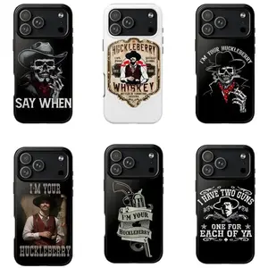 Doc Holliday Val Kilmer Themed Phone Case Premium Matte Texture, Protection, Shockproof, Anti-Drop, Anti-Fingerprint For IPhone 17-12, Pro Max, Pro Plus, and Samsung S25-22 Protection Safety