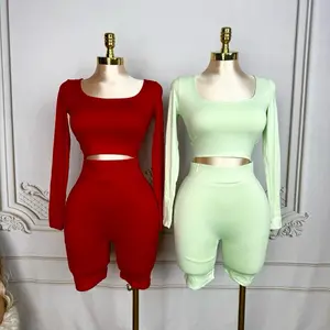 Waist snatching matching sets (HIGH COMPRESSION) Size up if needed