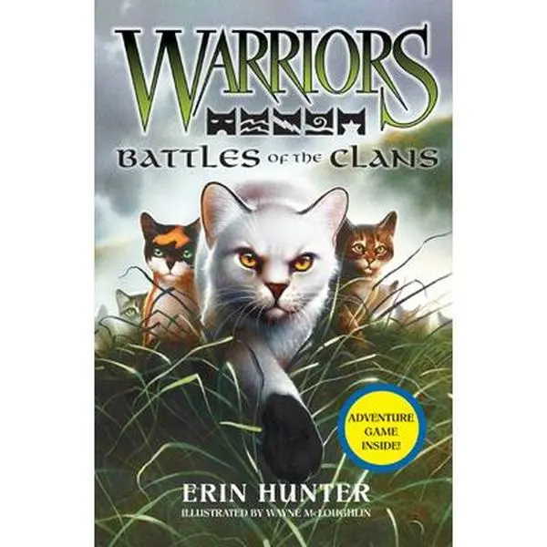 USED Book - Warriors: Battles of the Clans by Hunter, Erin (Hardcover) - english