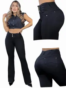 COLOMBIAN BONBONUP WOMAN'S FLARE BUTT LIFTER JEANS
