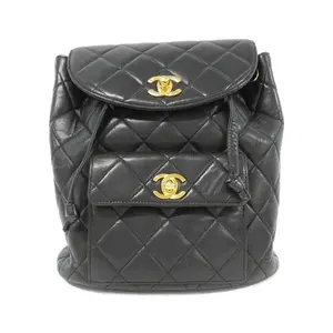 Pre-owned CHANEL Lambskin Tote Bags Backpack