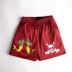 One Piece Anime/Manga Mesh Gym Shorts