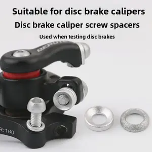 Mountain bike disc brake caliper concave and convex pads, bicycle brake pads, bowl-shaped pads, adapter seat, accessories for cycling, lightweight